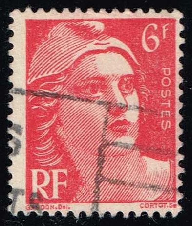 France #544 Marianne; Used - Click Image to Close