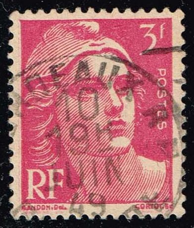 France #595 Marianne; Used - Click Image to Close