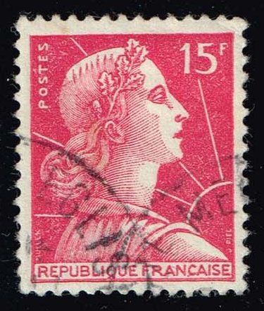 France #753 Marianne; Used - Click Image to Close