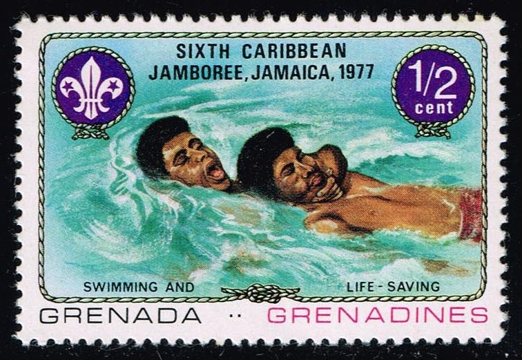Grenada-Grenadines #241 Swimming and Lifesaving; MNH
