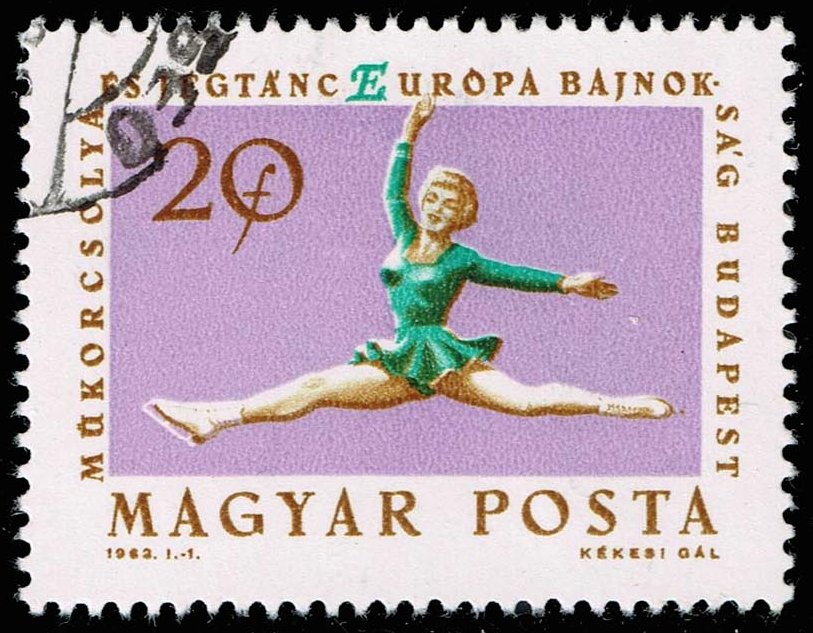 Hungary #1484 Figure Skating; CTO - Click Image to Close