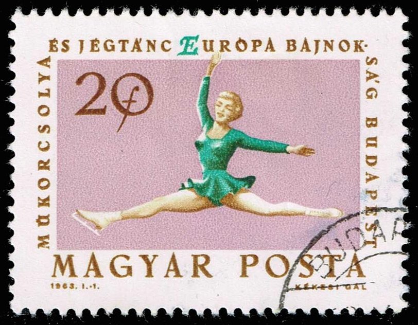Hungary #1484 Figure Skating; CTO - Click Image to Close