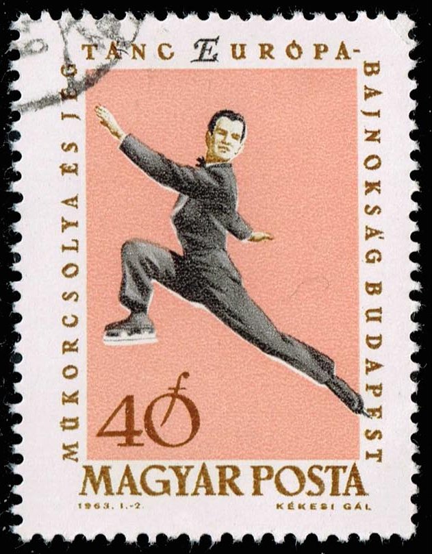 Hungary #1485 Figure Skating; CTO - Click Image to Close