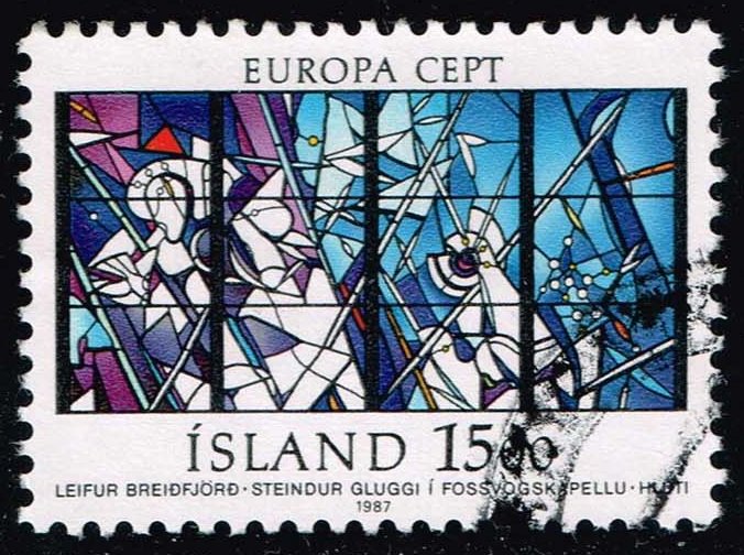 Iceland #640 Europa Cept 1987; Used - Click Image to Close