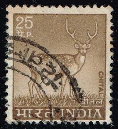 India #623 Axis Deer (Chital); Used