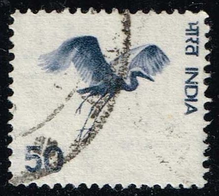 India #679 Flying Crane; Used