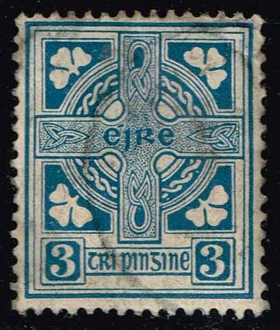 Ireland #111 Celtic Cross; Used - Click Image to Close
