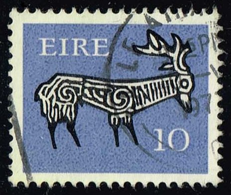 Ireland #398 Stag from Ancient Bowl; Used - Click Image to Close