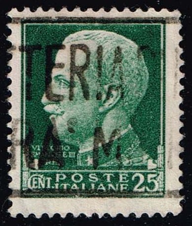 Italy #218 Victor Emmanuel III; Used - Click Image to Close