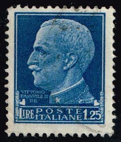 Italy #223 Victor Emmanuel III; Used - Click Image to Close
