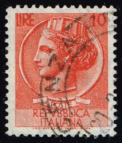 Italy #676 Italia from Syracusean Coin; Used - Click Image to Close