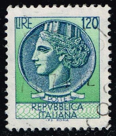 Italy #1288 Italia from Syracusean Coin; Used