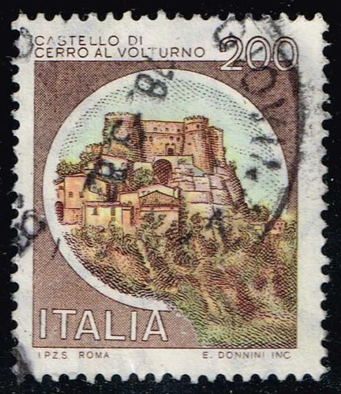 Italy #1420 Cerro al Volturno Castle; Used - Click Image to Close