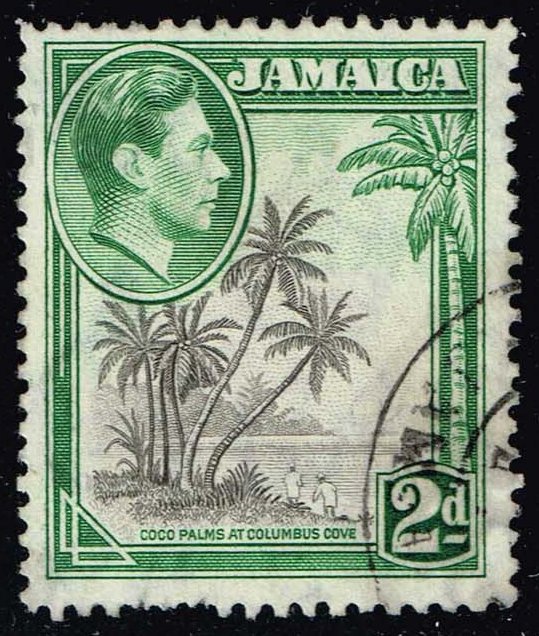 Jamaica #119 Coco Palms at Columbus Grove; Used - Click Image to Close