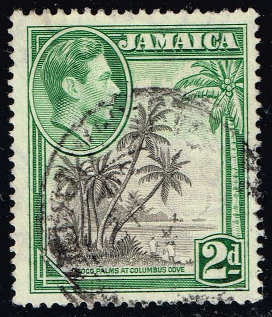 Jamaica #119a Coco Palms at Columbus Grove; Used - Click Image to Close