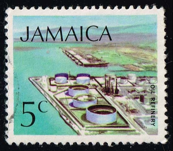 Jamaica #347 Oil Refinery; Used - Click Image to Close