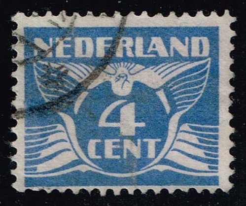 Netherlands #146 Gull; Used - Click Image to Close
