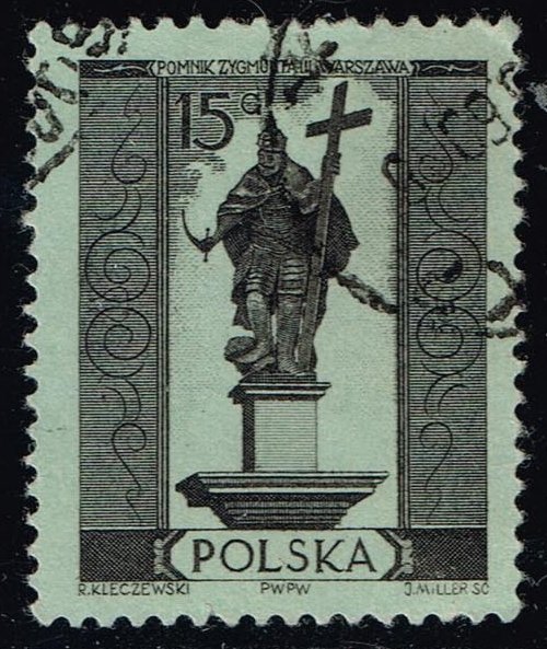 Poland #670 Sigismund III; CTO