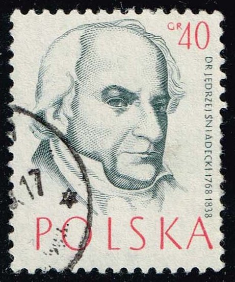 Poland #771 Jedrzej Sniadecki; Used (0.25) - Click Image to Close