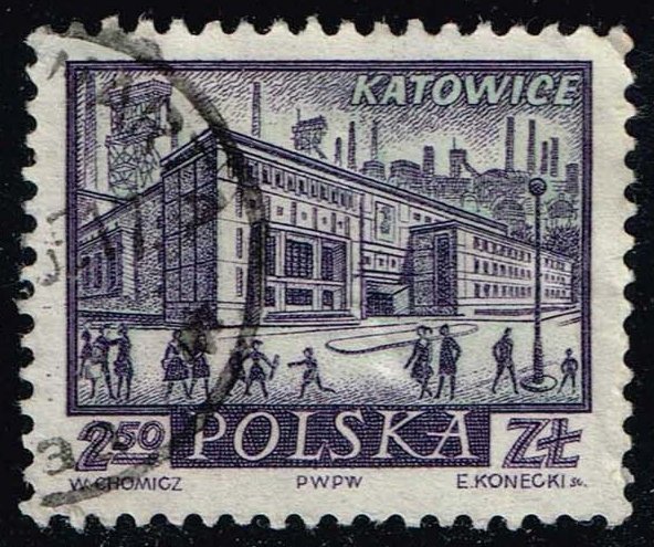 Poland #963 Katowice; Used - Click Image to Close