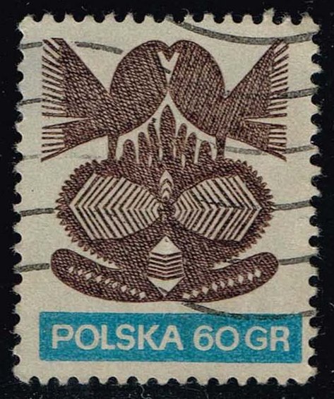 Poland #1824 Folk Art; Used - Click Image to Close