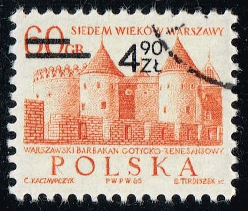 Poland #1926 Barbican Castle; CTO - Click Image to Close