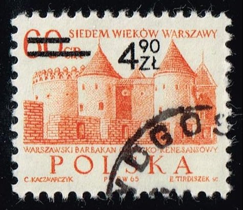 Poland #1926 Barbican Castle; CTO - Click Image to Close