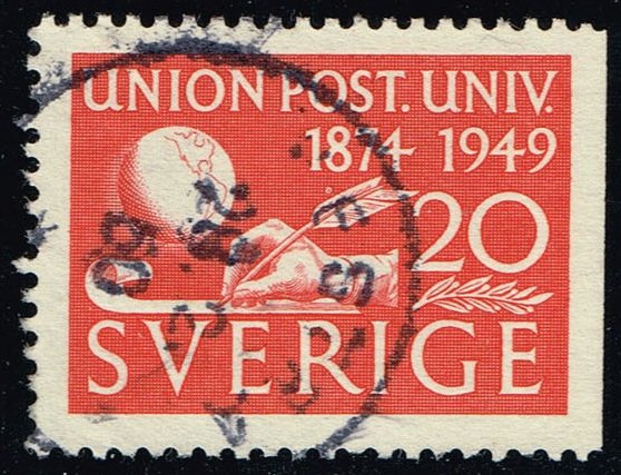 Sweden #415 75th Anniv. of the UPU; Used