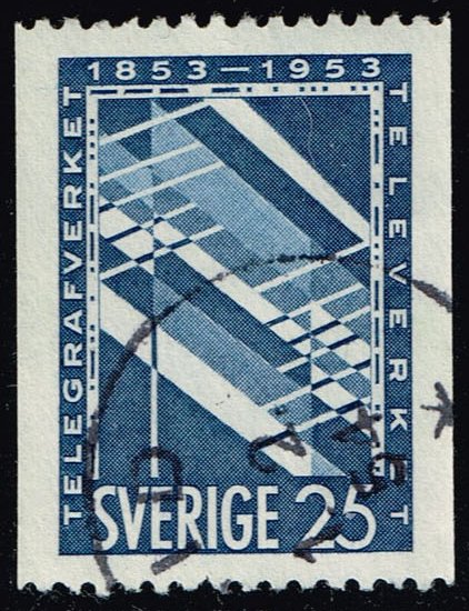 Sweden #452 Telephone; Used