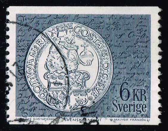 Sweden #755A Old Coin; Used
