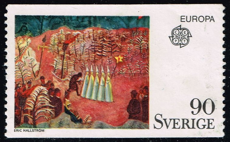 Sweden #1117 Europa CEPT - Paintings; Used