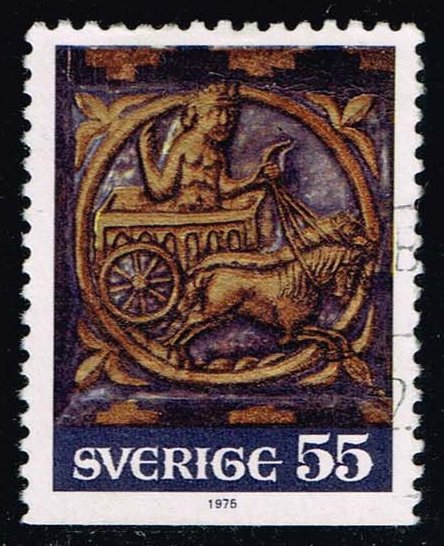 Sweden #1144 Chariot of the Sun; Used