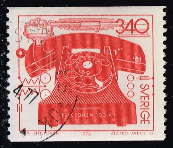 Sweden #1158 The Telephone; Used