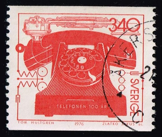 Sweden #1158 The Telephone; Used
