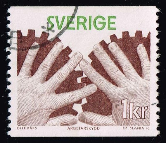 Sweden #1184 Industrial Safety; Used