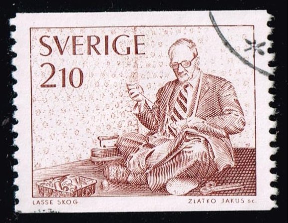 Sweden #1195 Tailor; Used
