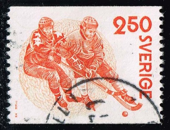 Sweden #1274 Bandy; Used