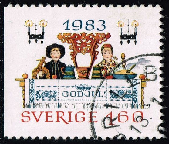 Sweden #1476 Christmas; Used