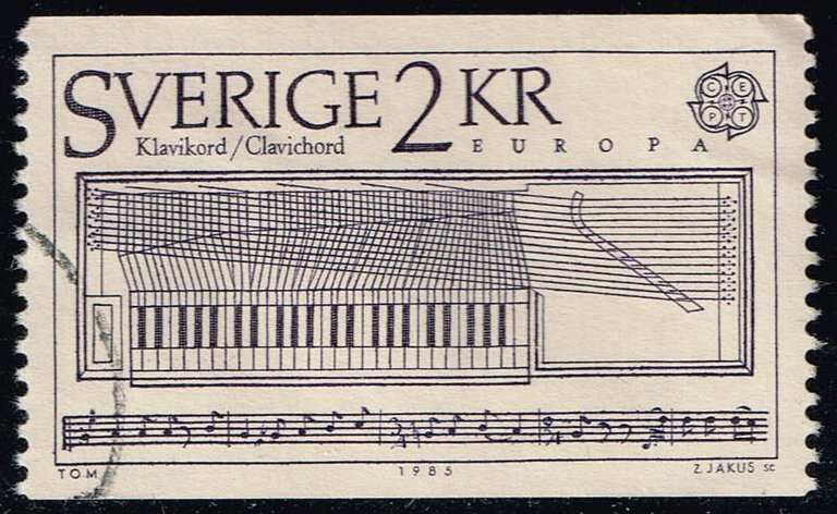 Sweden #1532 Clavichord; Used