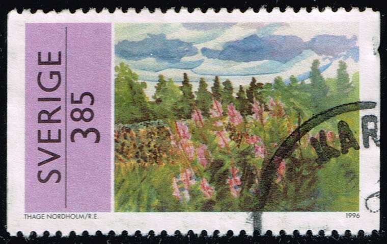 Sweden #2179 Thage Nordholm Painting; Used
