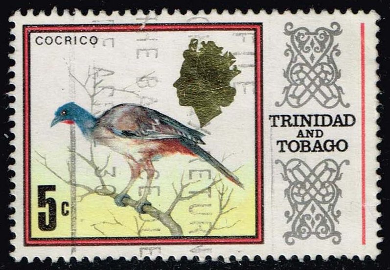 Trinidad & Tobago #146a Redtailed Chachalaca; Used - Click Image to Close