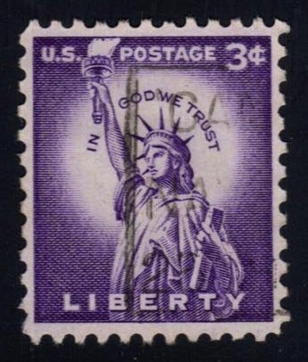 US #1035c Statue of Liberty; Used - Click Image to Close