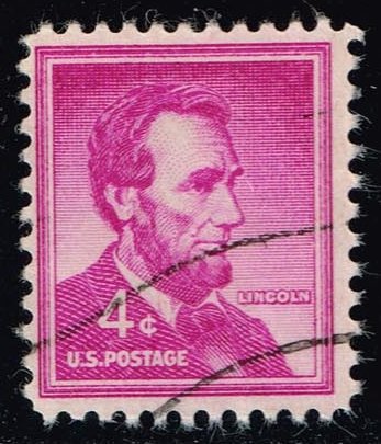 US #1036a Abraham Lincoln; Used - Click Image to Close