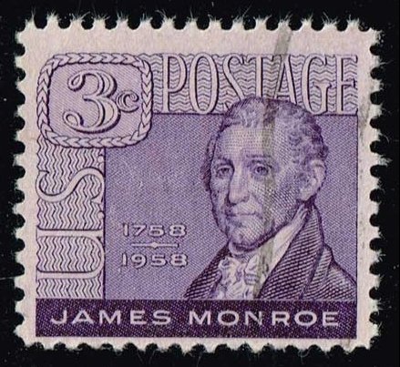 US #1105 James Monroe; Used - Click Image to Close