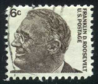 US #1284a Franklin D. Roosevelt; Used - Click Image to Close
