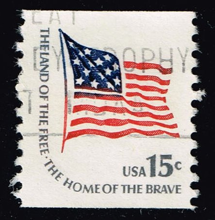 US #1618C Fort McHenry Flag; Used