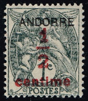 Andorra-French #P1 Newspaper Stamp; Unused - Click Image to Close