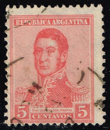 Argentina #236 Jose de San Martin; Used - Click Image to Close