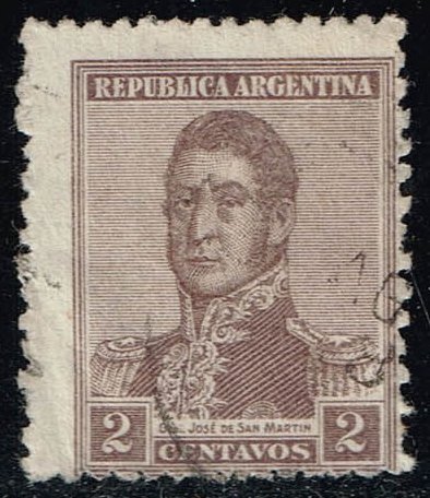 Argentina #250 Jose de San Martin; Used - Click Image to Close