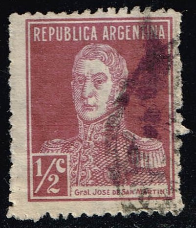 Argentina #340 Jose de San Martin; Used - Click Image to Close